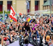 Bianca Andreescu, celebrată în orașul natal. Justin Trudeau, premierul Canadei, prezent la evenimnet